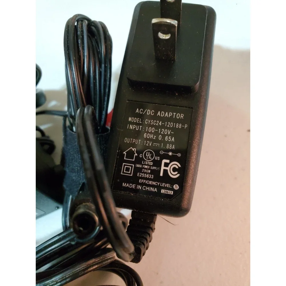 Lot Of 9 Original AC Adapter Power Supply Misc All Black